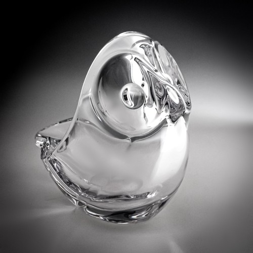 Daum france crystal owl - daum,