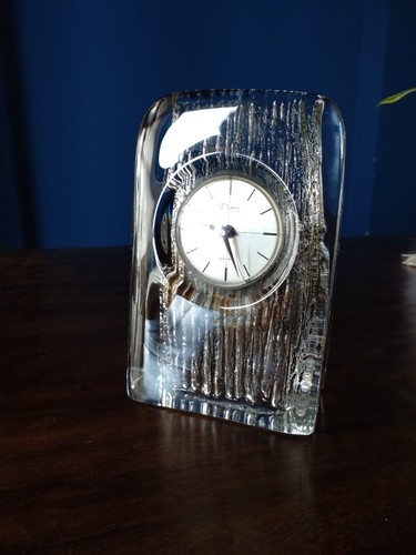 Daum table clock - table, clock,