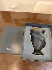 Daum France glass leg vase