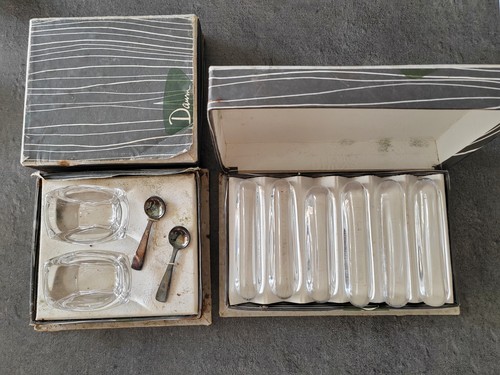 Cristal daum set knife - of,