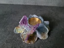 Glass paste candle holder