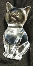 Crystal Glass cat  with