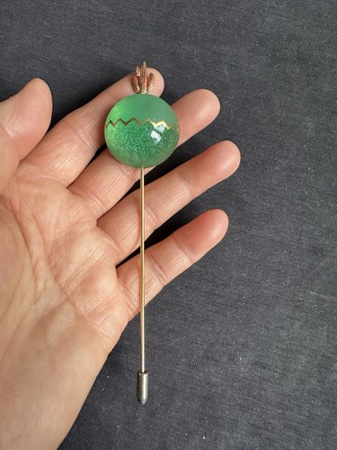 Daum france green crystal - daum,