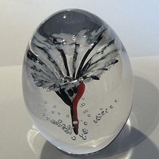 Vintage Daum Art Glass Black